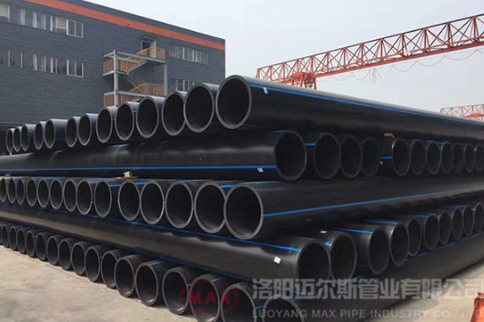 HDPE給水管堆放